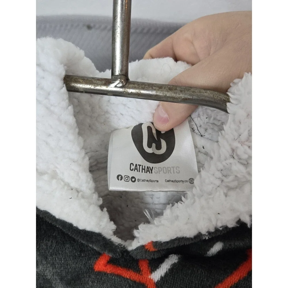 Cathay Sports Cleveland Browns plush soft blanket throw hoodie osfm